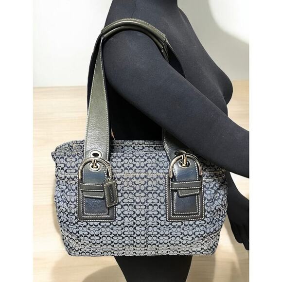 Y2K Coach F12310 Soho Mini Signature Satchel Bag - Picture 6 of 11